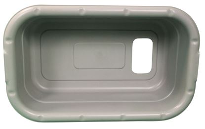 Picture of Gray plastic lug, B302G