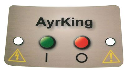 Picture of Control board sticker, B531