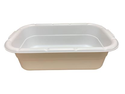 Picture of White plastic lug, B303-7.75