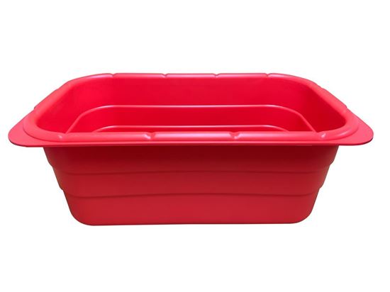 Picture of Red plastic lug, B303R