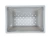 Picture of White plastic tub with holes, 5004526-071