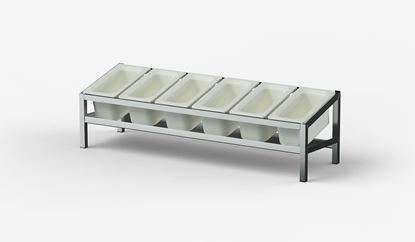 Picture of Protein Storage Rail, PSR461410CS