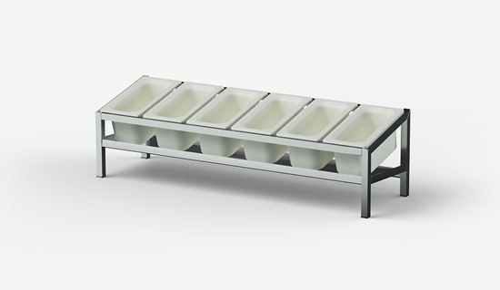 Picture of Protein Storage Rail, PSR461410CS