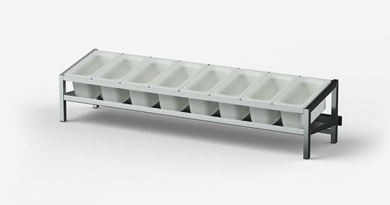 Picture of Protein Storage Rail, PSR581410CS