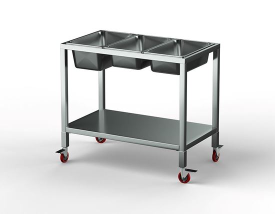 Picture of Food Prep Cart, WC4123BS