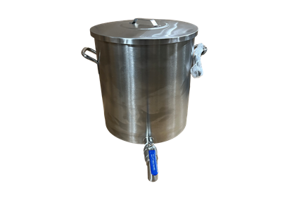 Picture of Mixing Vessel with faucet, blade, and lid, S113
