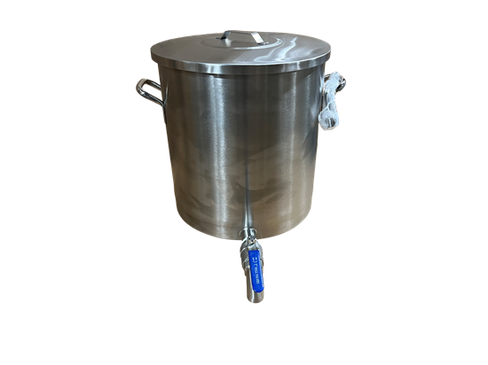 Picture of Mixing Vessel with faucet, blade, and lid, S113