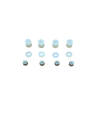 Picture of Nylon washer/spacer & nylon nut set, B530 Mounting Hardware Set